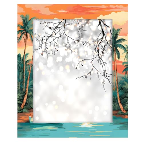 Mexpekil Bilderrahmen für Wandbehang und Tischplatte, 28 x 36 cm, Motiv: Kokosnussbäume, Holz-Bilderrahmen, Heimdekoration, Geschenk, 35,6 x 27,9 cm Mexpekil Bilderrahmen für Wandbehang und Tischplatte, 28 x 36 cm, Motiv: Kokosnussbäume, Holz-Bilderrahmen, Heimdekoration, Geschenk, 35,6 x 27,9 cm von Mexpekil