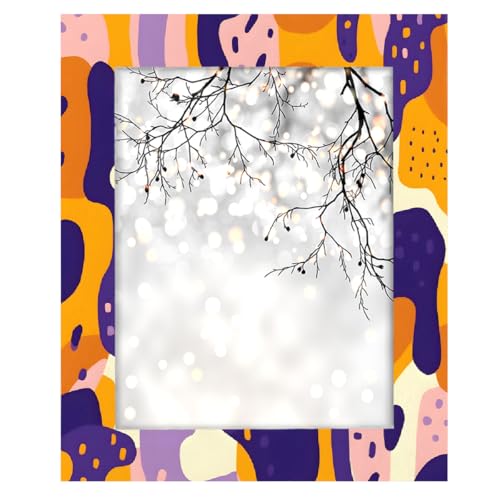 Mexpekil Bilderrahmen für Wandbehang und Tischplatte, 28 x 36 cm, abstrakte Farbe, Holz-Bilderrahmen, Heimdekoration, Geschenk, 35,6 x 27,9 cm Mexpekil Bilderrahmen für Wandbehang und Tischplatte, 28 x 36 cm, abstrakte Farbe, Holz-Bilderrahmen, Heimdekoration, Geschenk, 35,6 x 27,9 cm von Mexpekil