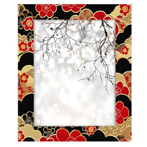Mexpekil Bilderrahmen für Wandbehang und Tischplatte, 28 x 36 cm, japanische Kirschblume, Wellen, Holz-Bilderrahmen, Heimdekoration, Geschenk, 35,6 x 27,9 cm Mexpekil Bilderrahmen für Wandbehang und Tischplatte, 28 x 36 cm, japanische Kirschblume, Wellen, Holz-Bilderrahmen, Heimdekoration, Geschenk, 35,6 x 27,9 cm von Mexpekil