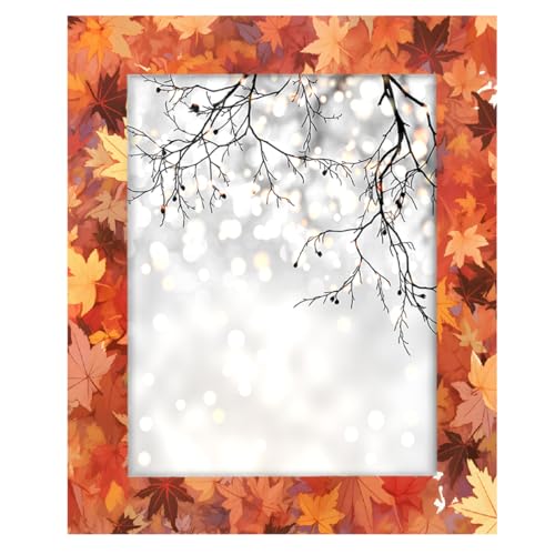Mexpekil Bilderrahmen für Wandbehang und Tischplatte, 28 x 36 cm, orangefarbenes Herbstblatt, Holz-Bilderrahmen, Heimdekoration, Geschenk, 35,6 x 27,9 cm Mexpekil Bilderrahmen für Wandbehang und Tischplatte, 28 x 36 cm, orangefarbenes Herbstblatt, Holz-Bilderrahmen, Heimdekoration, Geschenk, 35,6 x 27,9 cm von Mexpekil