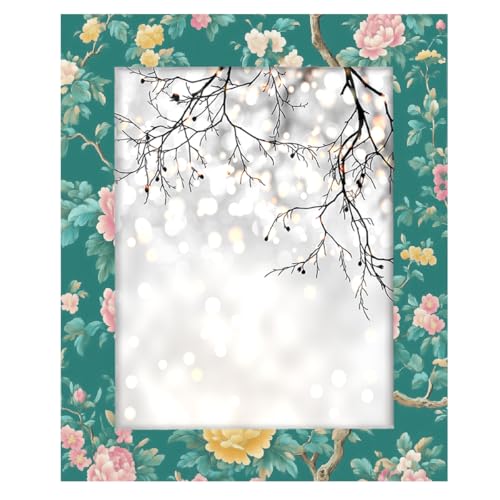 Mexpekil Bilderrahmen für Wandbehang und Tischplatte, 28 x 36 cm, türkis, Blumenzweig, Holz-Bilderrahmen, Heimdekoration, Geschenk, 35,6 x 27,9 cm Mexpekil Bilderrahmen für Wandbehang und Tischplatte, 28 x 36 cm, türkis, Blumenzweig, Holz-Bilderrahmen, Heimdekoration, Geschenk, 35,6 x 27,9 cm von Mexpekil