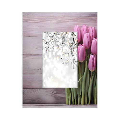 Mexpekil Rechteckiger Bilderrahmen, 10 x 15 cm, violette Tulpen, Holzmaserung, Holz-Bilderrahmen für Schreibtisch, Tischplatte, Wandcollage, Dekoration, Wandmontage, Bilderrahmen ohne Matte Mexpekil Rechteckiger Bilderrahmen, 10 x 15 cm, violette Tulpen, Holzmaserung, Holz-Bilderrahmen für Schreibtisch, Tischplatte, Wandcollage, Dekoration, Wandmontage, Bilderrahmen ohne Matte von Mexpekil