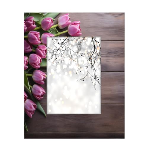 Mexpekil Rechteckiger Bilderrahmen, 12,7 x 17,8 cm, violette Tulpen, Holzbrett, Holz-Bilderrahmen für Schreibtisch, Tischplatte, Wandcollage, Dekoration, Wandmontage, Bilderrahmen ohne Matte Mexpekil Rechteckiger Bilderrahmen, 12,7 x 17,8 cm, violette Tulpen, Holzbrett, Holz-Bilderrahmen für Schreibtisch, Tischplatte, Wandcollage, Dekoration, Wandmontage, Bilderrahmen ohne Matte von Mexpekil