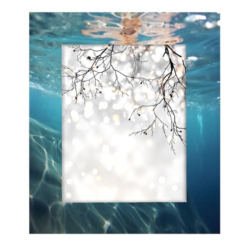 Mexpekil Rechteckiger Bilderrahmen, 20,3 x 25,4 cm, Ozean, Seestern, Holz, Fotorahmen für Schreibtisch, Tischplatte, Wandcollage, Dekoration, Wandmontage, Bilderrahmen ohne Matte Mexpekil Rechteckiger Bilderrahmen, 20,3 x 25,4 cm, Ozean, Seestern, Holz, Fotorahmen für Schreibtisch, Tischplatte, Wandcollage, Dekoration, Wandmontage, Bilderrahmen ohne Matte von Mexpekil