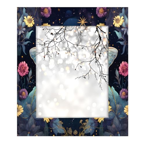 Mexpekil Rechteckiger Bilderrahmen, 20,3 x 25,4 cm, Violett, Schmetterling, Blume, Holz, Fotorahmen für Schreibtisch, Tischplatte, Wandcollage, Dekoration, Wandmontage, Bilderrahmen ohne Matte Mexpekil Rechteckiger Bilderrahmen, 20,3 x 25,4 cm, Violett, Schmetterling, Blume, Holz, Fotorahmen für Schreibtisch, Tischplatte, Wandcollage, Dekoration, Wandmontage, Bilderrahmen ohne Matte von Mexpekil