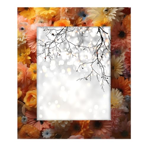 Mexpekil Rechteckiger Bilderrahmen, 20,3 x 25,4 cm, niedliches Tier, Hund, Blumen, Holz, Fotorahmen für Schreibtisch, Tischplatte, Wandcollage, Dekoration, Wandmontage, Bilderrahmen ohne Matte Mexpekil Rechteckiger Bilderrahmen, 20,3 x 25,4 cm, niedliches Tier, Hund, Blumen, Holz, Fotorahmen für Schreibtisch, Tischplatte, Wandcollage, Dekoration, Wandmontage, Bilderrahmen ohne Matte von Mexpekil