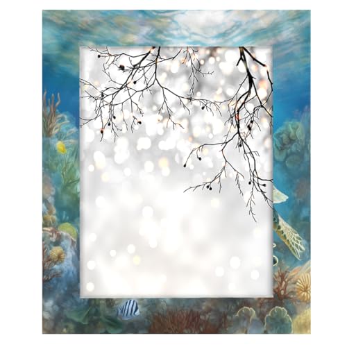 Mexpekil Rechteckiger Bilderrahmen, 28 x 35 cm, Meeresschildkröte, Holz, Fotorahmen für Schreibtisch, Tischplatte, Wandcollage, Dekoration, Wandmontage, Bilderrahmen ohne Matte Mexpekil Rechteckiger Bilderrahmen, 28 x 35 cm, Meeresschildkröte, Holz, Fotorahmen für Schreibtisch, Tischplatte, Wandcollage, Dekoration, Wandmontage, Bilderrahmen ohne Matte von Mexpekil