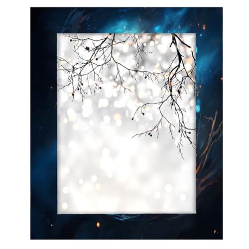 Mexpekil Rechteckiger Bilderrahmen, 28 x 35 cm, Weltraum, Feuer, Wasser, Fußball, Holz, Fotorahmen für Schreibtisch, Tischplatte, Wandcollage, Dekoration, Wandmontage, Bilderrahmen ohne Matte Mexpekil Rechteckiger Bilderrahmen, 28 x 35 cm, Weltraum, Feuer, Wasser, Fußball, Holz, Fotorahmen für Schreibtisch, Tischplatte, Wandcollage, Dekoration, Wandmontage, Bilderrahmen ohne Matte von Mexpekil