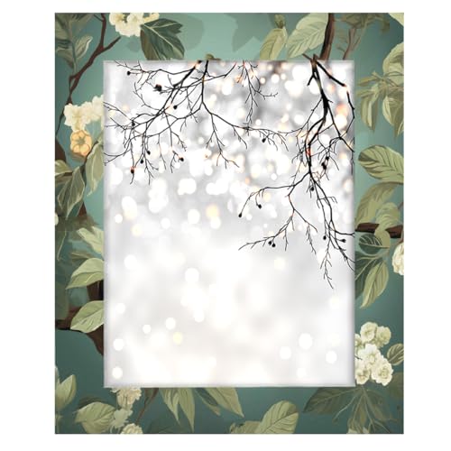 Mexpekil Rechteckiger Bilderrahmen 28 x 35 cm, Faultier, Blumenbaum, Holz, Fotorahmen für Schreibtisch, Tischplatte, Wandcollage, Dekoration, Wandmontage, Bilderrahmen ohne Matte Mexpekil Rechteckiger Bilderrahmen 28 x 35 cm, Faultier, Blumenbaum, Holz, Fotorahmen für Schreibtisch, Tischplatte, Wandcollage, Dekoration, Wandmontage, Bilderrahmen ohne Matte von Mexpekil