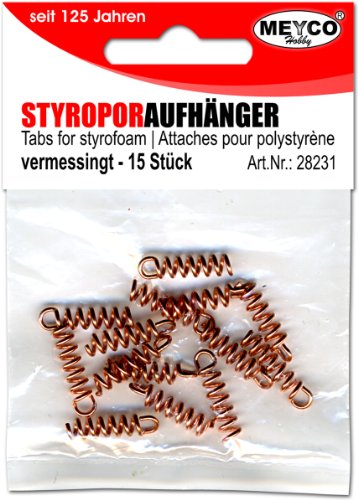 Aufhänger für Styropor Ostereier, 15 Stk. von Meyco