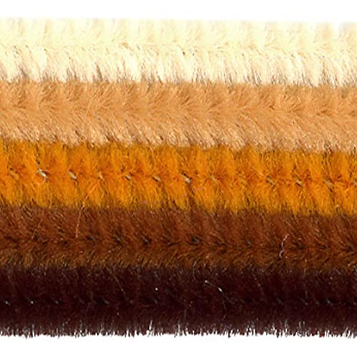 Chenilledraht 6mm braun-Sortiment 25 Stück Chenilledraht 6mm braun-Sortiment 25 Stück von Meyco