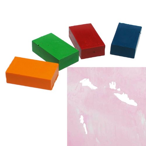 Encaustic Wachsblock klein, Rosa, 1 Stk. von Meyco