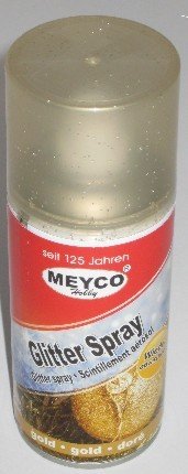 Glitter Spray, 100ml, gold, Meyco Glitter Spray, 100ml, gold, Meyco von Meyco