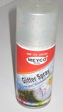 Glitter Spray, 100ml, multicolor, bunt Glitter Spray, 100ml, multicolor, bunt von Meyco