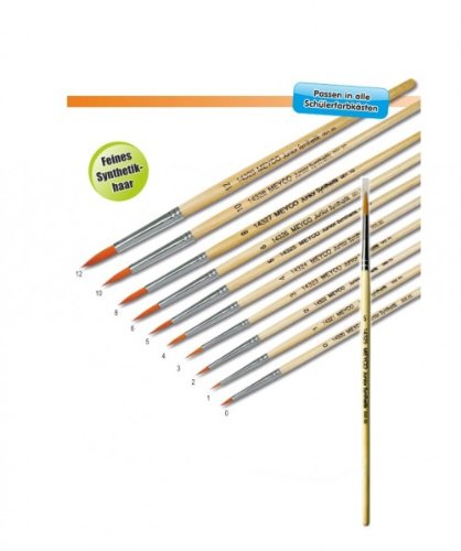 Haarpinsel Pinsel Synthetikpinsel Gr.12 von Meyco