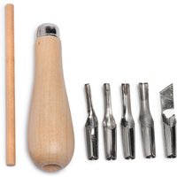 Linolmesser-Set von Beige