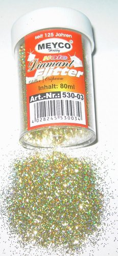 MEYCO Holo Diamant Flitter GOLD MEYCO Holo Diamant Flitter GOLD von Meyco