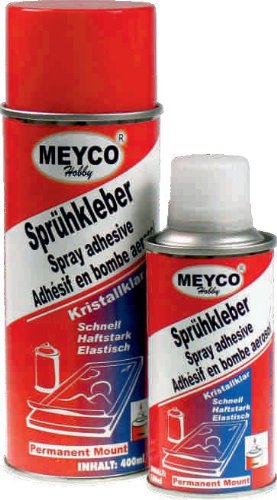 MEYCO Sprühkleber 400ml, kristallklar von Meyco