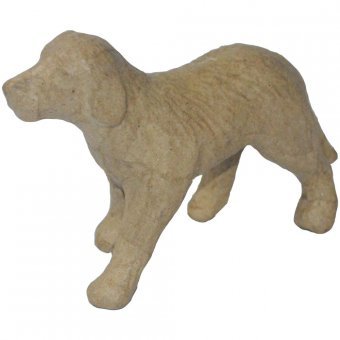 Meyco Pappart/Pappmachee Figur Hund 11x 9cm von Meyco