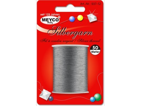 Meyco Silbergarn 50m von Meyco