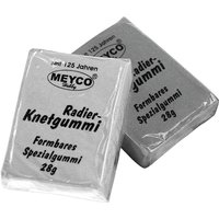 Radier-Knetgummi, 2er-Set von Grau