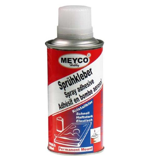 Sprühkleber kristallklar 150ml Sprühkleber kristallklar 150ml von Meyco