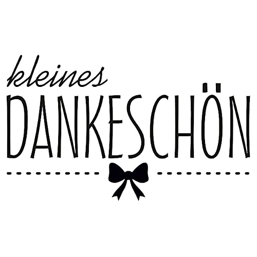 Stempel "kleines DANKESCHÖN" mit Holzgriff, ca.50x30mm Stempel "kleines DANKESCHÖN" mit Holzgriff, ca.50x30mm von Meyco