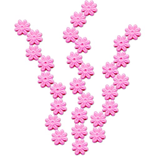 Wachsdekor Blüten rosa 8x8mm - 29 Stk. von Meyercordt GmbH