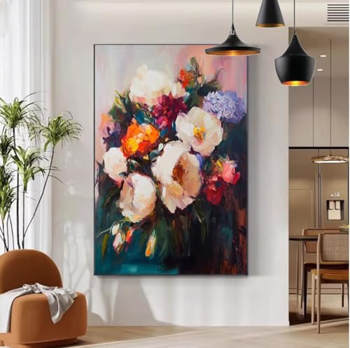 Malen Nach Zahlen Erwachsene Farbe Malen Nach Zahlen mit Rahmen 35x45cm Leinwand, DIY Painting by Numbers Adults Blume Handgemalt Ölgemälde Kit mit 3 Pinseln und Acrylfarbe, Wanddeko Wohnzimmer b-122 Malen Nach Zahlen Erwachsene Farbe Malen Nach Zahlen mit Rahmen 35x45cm Leinwand, DIY Painting by Numbers Adults Blume Handgemalt Ölgemälde Kit mit 3 Pinseln und Acrylfarbe, Wanddeko Wohnzimmer b-122 von Mhpbdljy