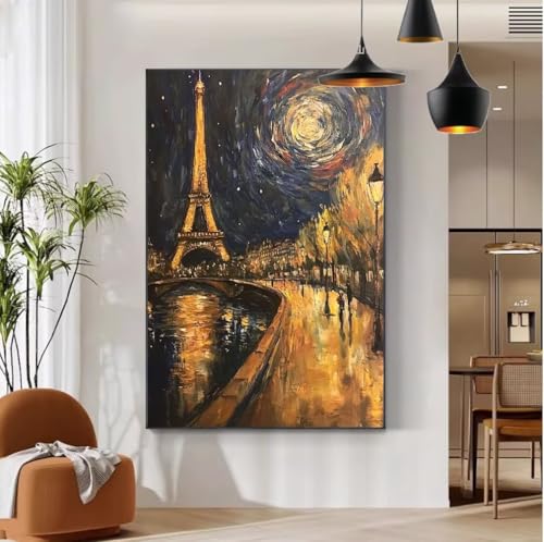 Paristurm Malen Nach Zahlen Landschaft Malen Nach Zahlen Erwachsene mit Rahmen 50x70 Paint by Numbers DIY Knitterfreie Leinwand Ölgemälde Bastelset mit 3 Pinseln für Deko, Geschenke für Frauen b-100 Paristurm Malen Nach Zahlen Landschaft Malen Nach Zahlen Erwachsene mit Rahmen 50x70 Paint by Numbers DIY Knitterfreie Leinwand Ölgemälde Bastelset mit 3 Pinseln für Deko, Geschenke für Frauen b-100 von Mhpbdljy