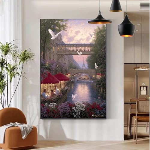 Taube Malen Nach Zahlen Landschaft Malen Nach Zahlen Erwachsene mit Rahmen 50x70 Paint by Numbers DIY Knitterfreie Leinwand Ölgemälde Bastelset mit 3 Pinseln für Zimmer Deko, Geschenke für Frauen b-94 Taube Malen Nach Zahlen Landschaft Malen Nach Zahlen Erwachsene mit Rahmen 50x70 Paint by Numbers DIY Knitterfreie Leinwand Ölgemälde Bastelset mit 3 Pinseln für Zimmer Deko, Geschenke für Frauen b-94 von Mhpbdljy