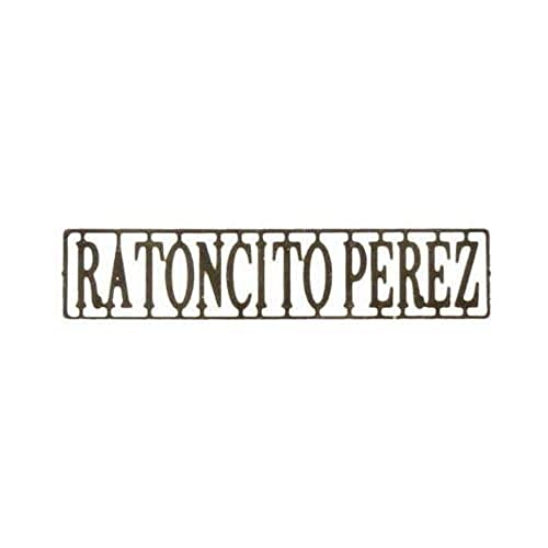 Mi Zelt aus Kunst Buchstaben für die Tür von Ratoncito Pérez, mehrfarbig, Einheitsgröße von Mi Tienda de Arte