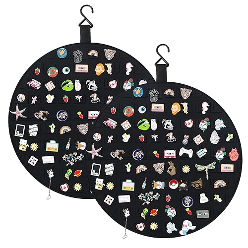 Mi Ya Mi Lai 2 schwarze runde Stiftehalter, Wandaufhängung, Organizer und Vitrine Mi Ya Mi Lai 2 schwarze runde Stiftehalter, Wandaufhängung, Organizer und Vitrine von Mi Ya Mi Lai