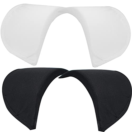 2 Paar Schulterpolster Schulterkissen Schwamm Dekompression zum Einnähen Schaum push up pads Halbmond Einnähen für Frauen männer Blazer Mantel Kleidung 2 Paar Schulterpolster Schulterkissen Schwamm Dekompression zum Einnähen Schaum push up pads Halbmond Einnähen für Frauen männer Blazer Mantel Kleidung von MiDube