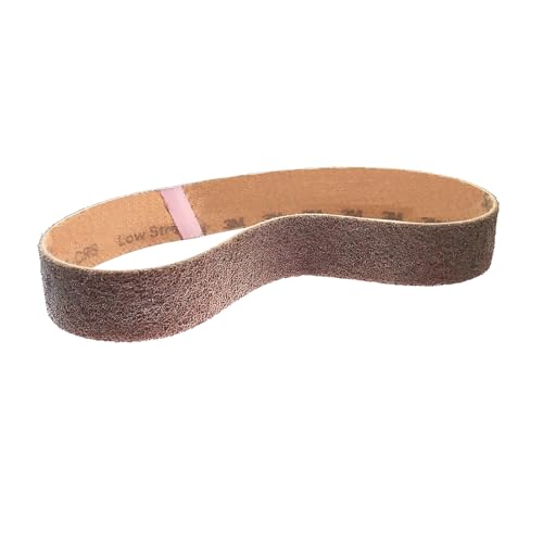 MiJunHD Nylon Schleifband 40mm x 760mm, 150 Korn Vliesband Rohrbandschleifer Schleifbänder Sanding Belt zum Schleifen, Schärfen, Entrosten, Polieren (1 Stück) von MiJunHD