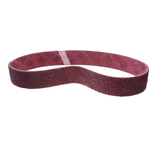 MiJunHD Nylon Schleifband 40mm x 760mm, 240 Korn Vliesband Rohrbandschleifer Schleifbänder Sanding Belt zum Schleifen, Schärfen, Entrosten, Polieren (1 Stück) von MiJunHD