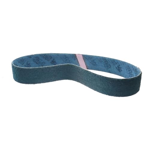 MiJunHD Nylon Schleifband 40mm x 760mm, 400 Korn Vliesband Rohrbandschleifer Schleifbänder Sanding Belt zum Schleifen, Schärfen, Entrosten, Polieren (1 Stück) von MiJunHD
