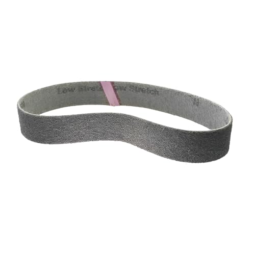 MiJunHD Nylon Schleifband 40mm x 760mm, 600 Korn Vliesband Rohrbandschleifer Schleifbänder Sanding Belt zum Schleifen, Schärfen, Entrosten, Polieren (1 Stück) von MiJunHD