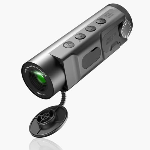 MiLESEEY TNV10 Handheld Wärmebildkamera, mit 256x192 (25Hz) @12μm Wärmebildobjektiv und Fotos und Videos aufnehmen, 5 Farbpaletten für jeden Forscher (11mm) von MiLESEEY