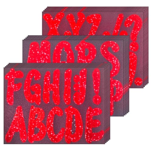 Glitzernde Buchstaben Aufkleber, 15 Stück Wasserdichte Alphabet Sticker, Bunte DIY-Buchstaben Dekoration Etiketten für Pinnwand, Tasse, Notizbuch, Flaschen Glitzernde Buchstaben Aufkleber, 15 Stück Wasserdichte Alphabet Sticker, Bunte DIY-Buchstaben Dekoration Etiketten für Pinnwand, Tasse, Notizbuch, Flaschen von MiOYOOW