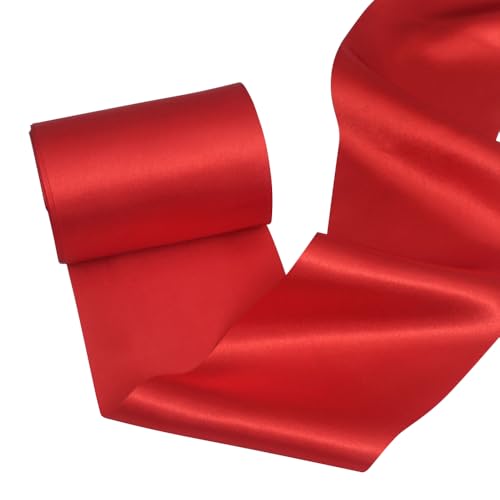 Satinband Rolle, 22 Yards * 5,9 Zoll Geschenkbänder, Schleifenband für Geburtstagsfeiern, Zeremonien, Hochzeiten, Weihnachtsdekoration Satinband Rolle, 22 Yards * 5,9 Zoll Geschenkbänder, Schleifenband für Geburtstagsfeiern, Zeremonien, Hochzeiten, Weihnachtsdekoration von MiOYOOW