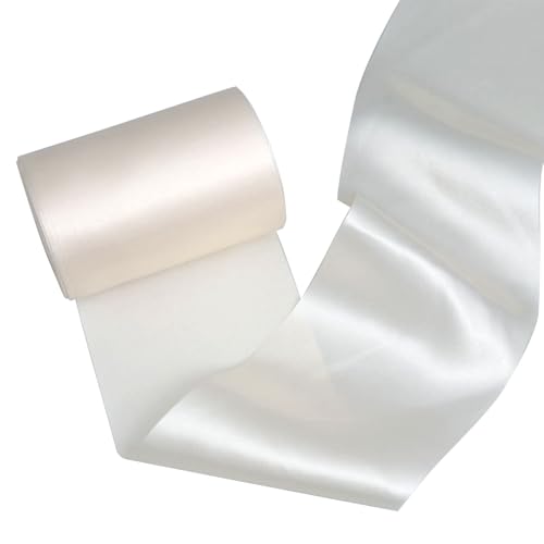 Satinband Rolle, 22 Yards * 5,9 Zoll Geschenkbänder, Schleifenband für Geburtstagsfeiern, Zeremonien, Hochzeiten, Weihnachtsdekoration Satinband Rolle, 22 Yards * 5,9 Zoll Geschenkbänder, Schleifenband für Geburtstagsfeiern, Zeremonien, Hochzeiten, Weihnachtsdekoration von MiOYOOW