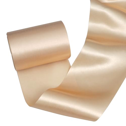 Satinband Rolle, 22 Yards * 5,9 Zoll Geschenkbänder, Schleifenband für Geburtstagsfeiern, Zeremonien, Hochzeiten, Weihnachtsdekoration von MiOYOOW