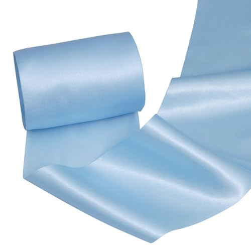Satinband Rolle, 22 Yards * 5,9 Zoll Geschenkbänder, Schleifenband für Geburtstagsfeiern, Zeremonien, Hochzeiten, Weihnachtsdekoration von MiOYOOW