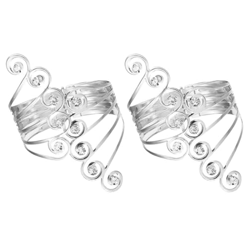 Vorhang Raffhalter, 2 Stück Metall Vorhanghalter mit Strasssteinen, Magnetische Gardinenhalter für Zuhause, Schlafzimmer, Büro, Fensterdekoration von MiOYOOW
