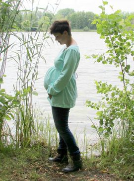 Umstandsshirt/Babydoll/Kleid Mama Talia von MiToSa-Kreativ