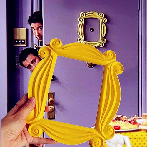 Monica-Türrahmen aus der TV-Serie "Friends", handgefertigt, Holz, Gelb, Sammlerstück, Heimdekoration, Kollektion, Cosplay, Geschenk, Bilderrahmen Monica-Türrahmen aus der TV-Serie "Friends", handgefertigt, Holz, Gelb, Sammlerstück, Heimdekoration, Kollektion, Cosplay, Geschenk, Bilderrahmen von MiXXAR