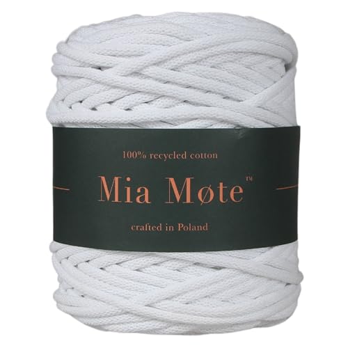 Mia Mote Lush Line Makramee garn Natürliche Baumwollkordel 100% Wiederverwertung Baumwollgarn DIY makramee vorhang Kordel Weben Stricken boho deko Muttertagsgeschenk Makramee garn 5mm 100 m Kreide Mia Mote Lush Line Makramee garn Natürliche Baumwollkordel 100% Wiederverwertung Baumwollgarn DIY makramee vorhang Kordel Weben Stricken boho deko Muttertagsgeschenk Makramee garn 5mm 100 m Kreide von Mia Mote
