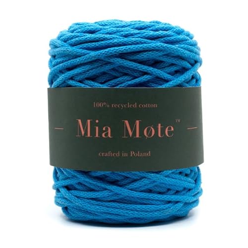 Mia Mote Basic Line Flechtkordel - Geflochtene Baumwollschnur mit Baumwollkern 5 mm - Baumwollschnur - Schnur für Makramee, DIY, Kunsthandwerk, DIY Dekoration - Apatyt 50m Mia Mote Basic Line Flechtkordel - Geflochtene Baumwollschnur mit Baumwollkern 5 mm - Baumwollschnur - Schnur für Makramee, DIY, Kunsthandwerk, DIY Dekoration - Apatyt 50m von Mia Mote