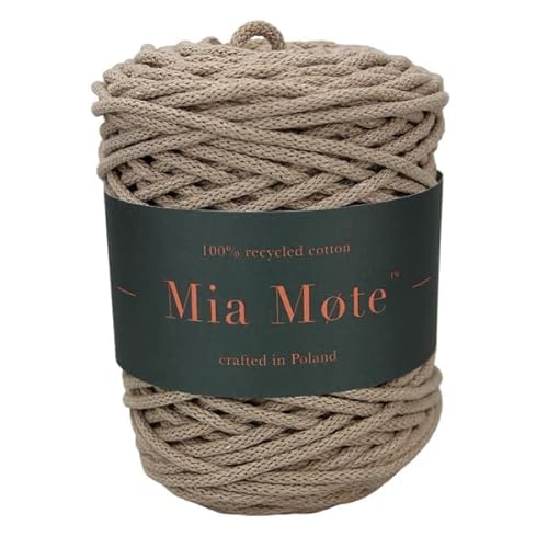 Mia Mote Basic Line Flechtkordel - Geflochtene Baumwollschnur mit Baumwollkern 5 mm - Baumwollschnur - Schnur für Makramee, DIY, Kunsthandwerk, DIY Dekoration - Deep Moonstone 50m Mia Mote Basic Line Flechtkordel - Geflochtene Baumwollschnur mit Baumwollkern 5 mm - Baumwollschnur - Schnur für Makramee, DIY, Kunsthandwerk, DIY Dekoration - Deep Moonstone 50m von Mia Mote